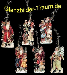 Christbaumschmuck 300 - Weihnachtsmänner