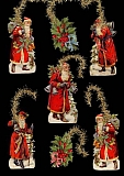 Christbaumschmuck 307 - Weihnachtsmänner